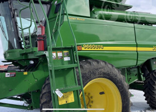 John Deere 9660 STS bullet rotor, 2007р.-2